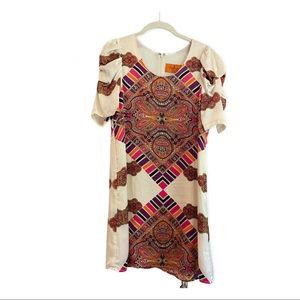 Voom silk printed dress